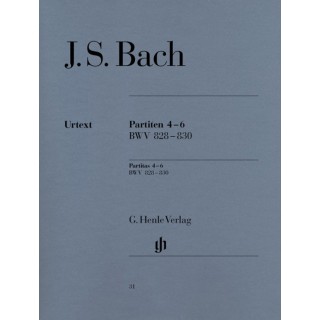 PARTITAS 4-6  BWV 828-830