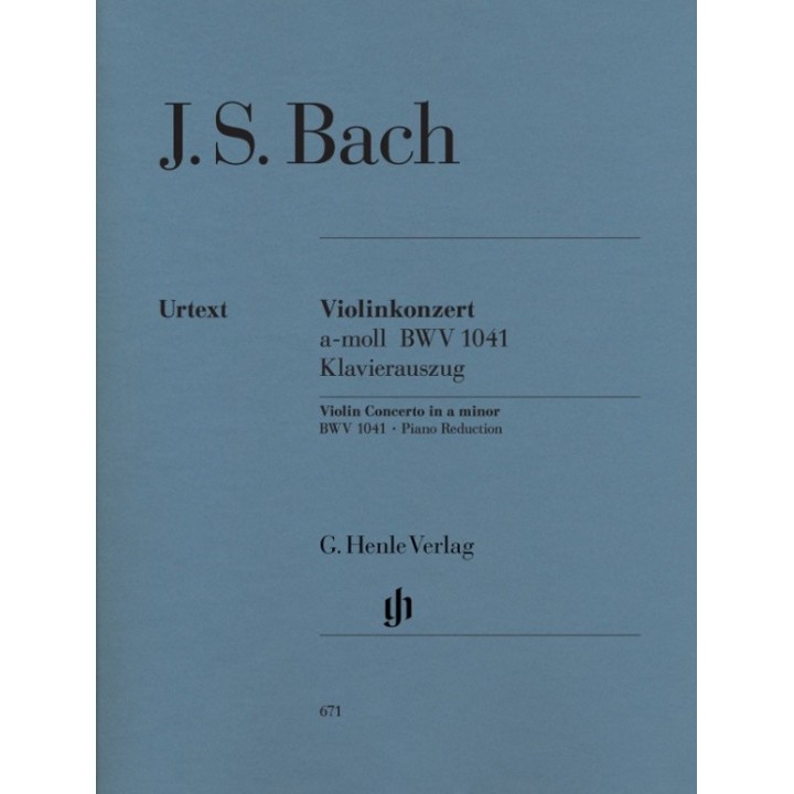 VIOLIN CONCERO A-MOLL BWV 1041