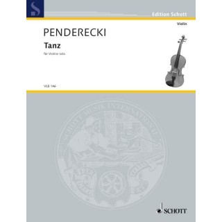PENDERECKI K.  VLB146, TANZ FOR VIOLIN SOLO