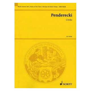 PENDERECKI K.  ED20496, CREDO