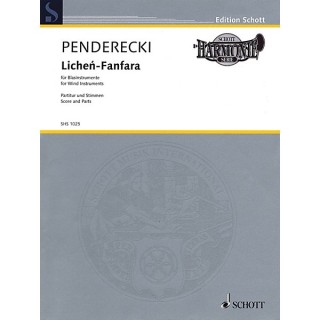 PENDERECKI K.  SHS 1025, LICHEŃ - FANFARA FOR WIND