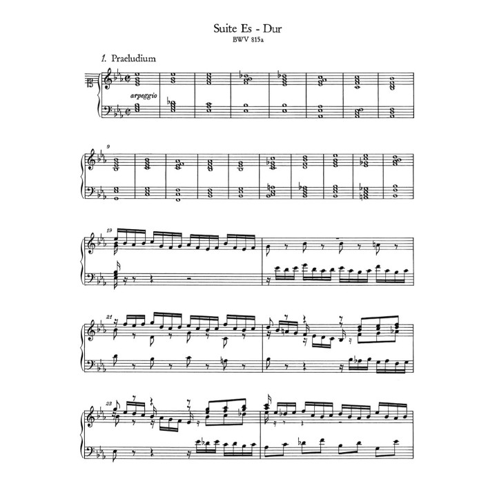 FRENCH SUITES BWV 812-817