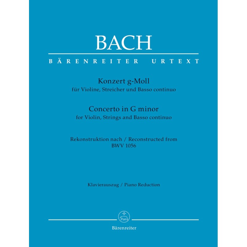 KONZERT G-MOLL. BWV 1056