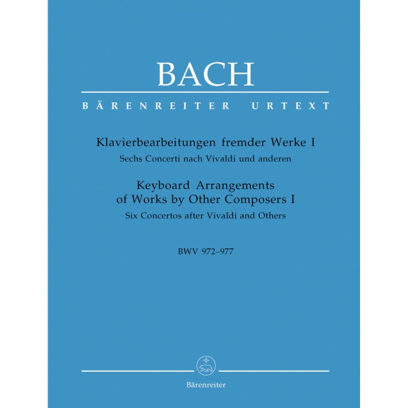 KEYBOARD ARRANGEMENTS   BWV 972-977