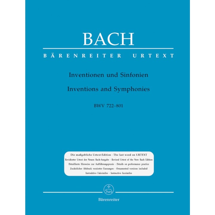INVENTIONS & SYMPHONIES   BWV 772-801