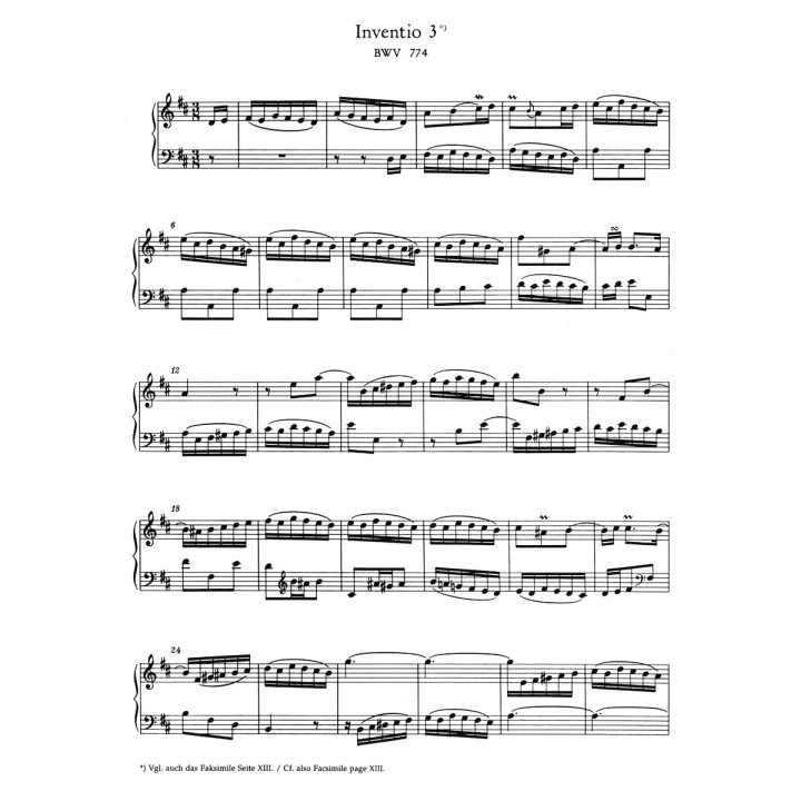 INVENTIONS & SYMPHONIES   BWV 772-801