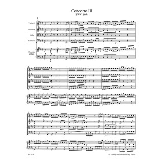 KONCERT NR 3 D-DUR  BWV1054 NA KLAW.I SMYCZK./WYC.