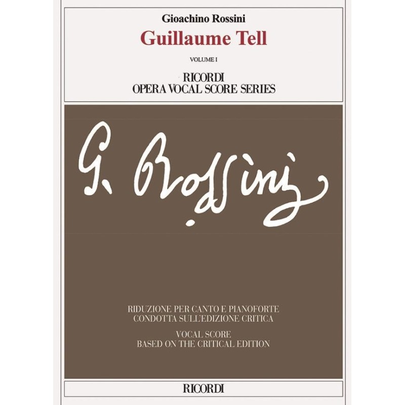 GUILLAUME TELL / VOCAL SCORE
