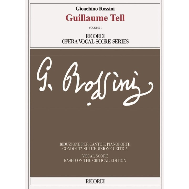 GUILLAUME TELL / VOCAL SCORE
