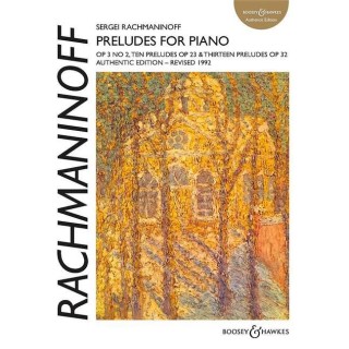 PRELUDES FOR PIANO OP.3 NO.2, OP.23 & OP.32