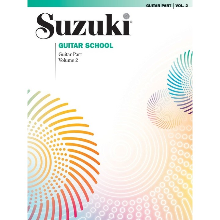 SUZUKI GUITAR SCHOOL, GUITAR PART VOL. 2