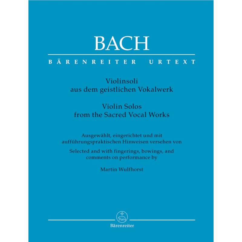 VIOLIN SOLOS FROM THE SACRED VOCAL WORKS
