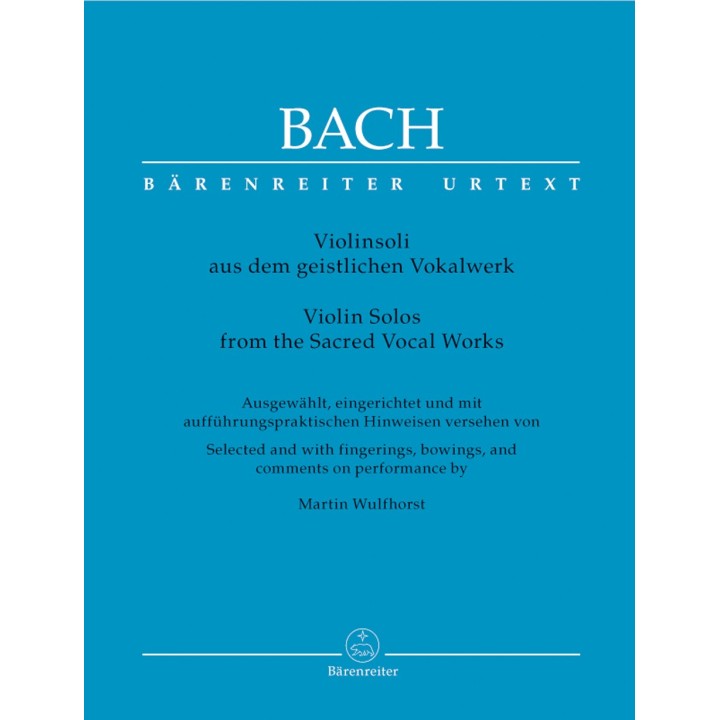VIOLIN SOLOS FROM THE SACRED VOCAL WORKS