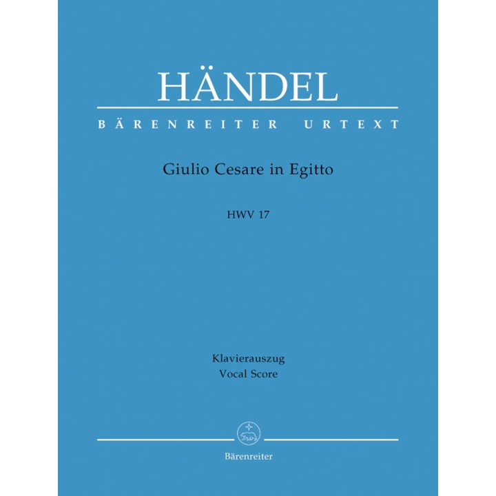 GIULIO CESAERE IN EGITTO HWV 17 /VOCAL SCORE