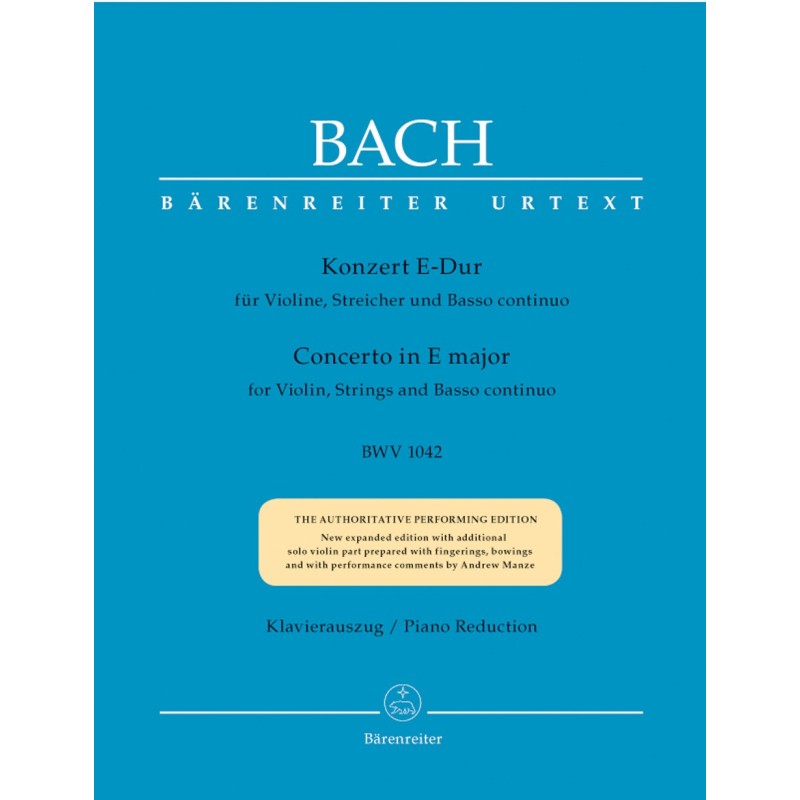 KONCERT E-DUR BWV1042 - WYC.FORT.