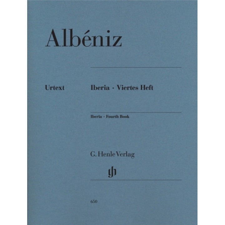ALBENIZ I.  HN 650, IBERIA/ FOURTH BOOK