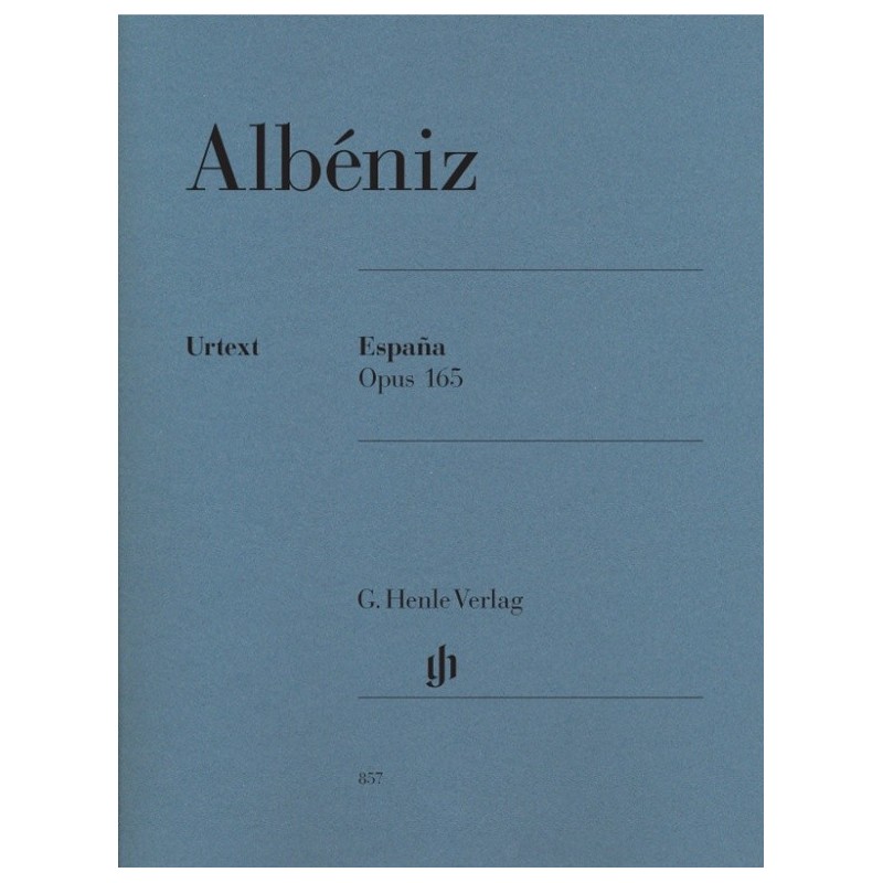 ALBENIZ I.  HN 857, ESPANA OP.165