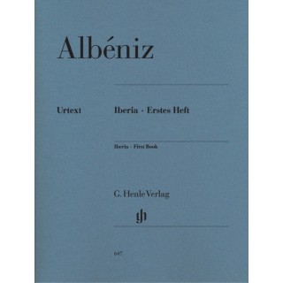 ALBENIZ I.  HN 647, IBERIA FIRST BOOK