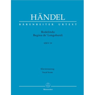 RODELINDA, REGINA DE'LONGOBARDI  HWV 19   VOCAL SC