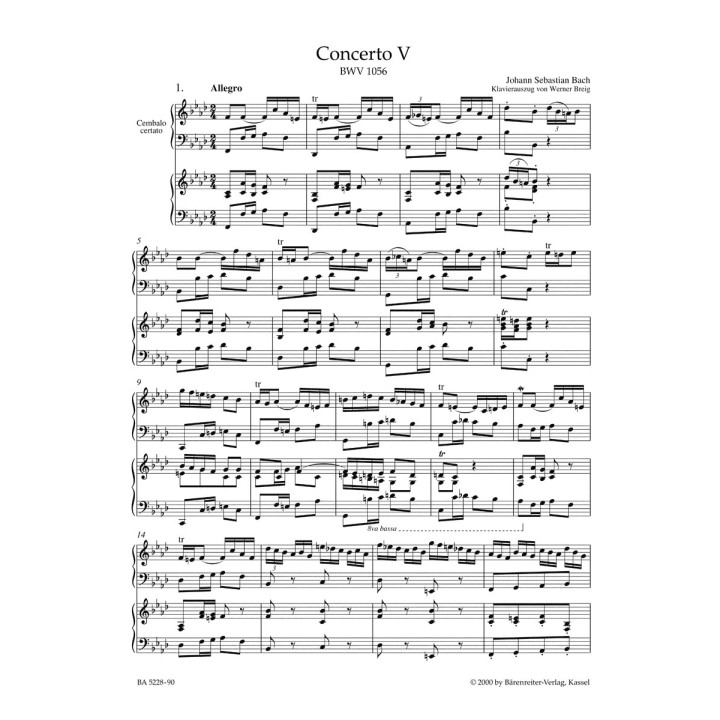 KONCERT NR 5 F-MOLL BWV1056 NA KLAW.I SMYCZK./WYC.