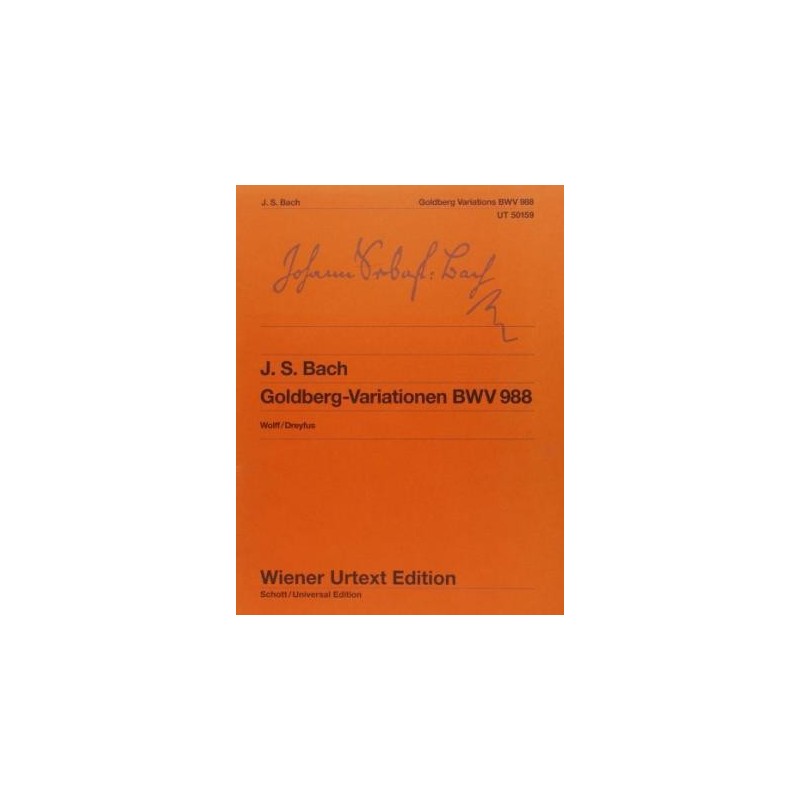 GOLDBERG VARIATIONS BWV 988 URTEXT