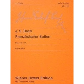 FRANZOSISCHE SUITEN BWV812-817 WUE