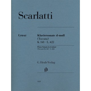 PIANO SONATA D-MOLL(TOCCATA) K.141 L.422