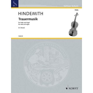 TRAUERMUSIK FOR VIOLA AND ORGEL