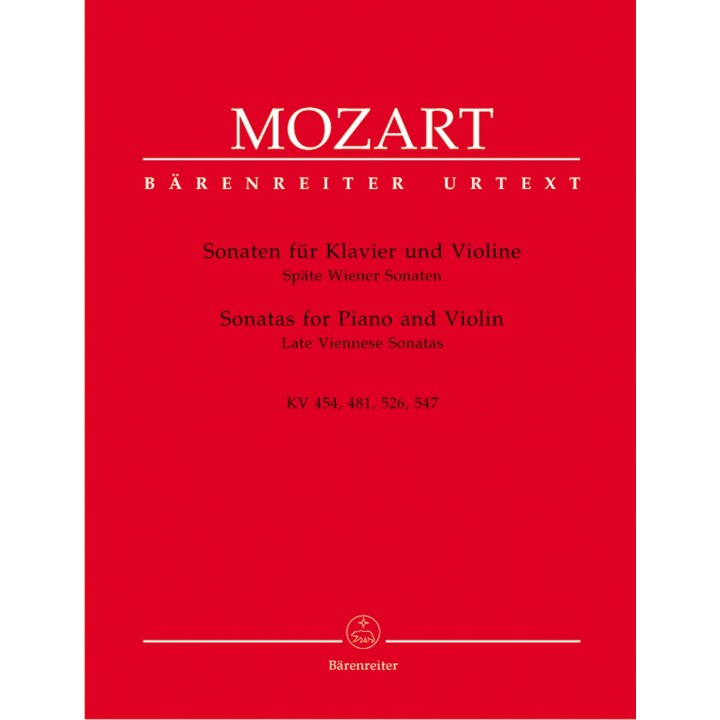 SONATAS FOR PIANO AND VIOLIN / LATE VIENNESE SONAT