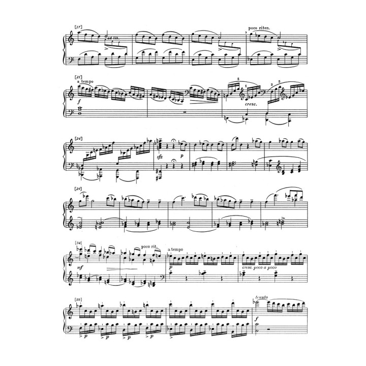 CADENZAS, LEAD-INS AND ORNAMENTS TO THE PIANO CONC