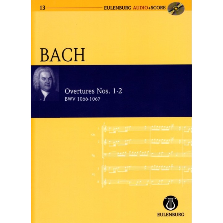 BACH J.S. EAS 113, OVERTURES NOS.1-2 BWV 1066-1067