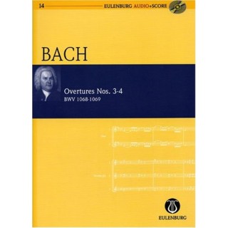 BACH J.S. EAS 114, OVERTYRES NOS.3-4 BWV 1068-1069