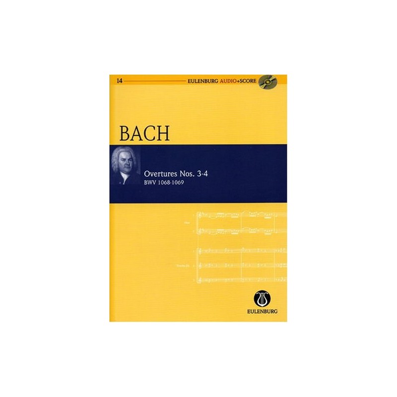 BACH J.S. EAS 114, OVERTYRES NOS.3-4 BWV 1068-1069