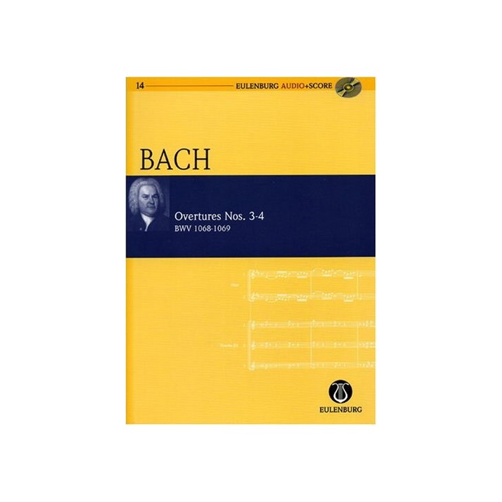 BACH J.S. EAS 114, OVERTYRES NOS.3-4 BWV 1068-1069