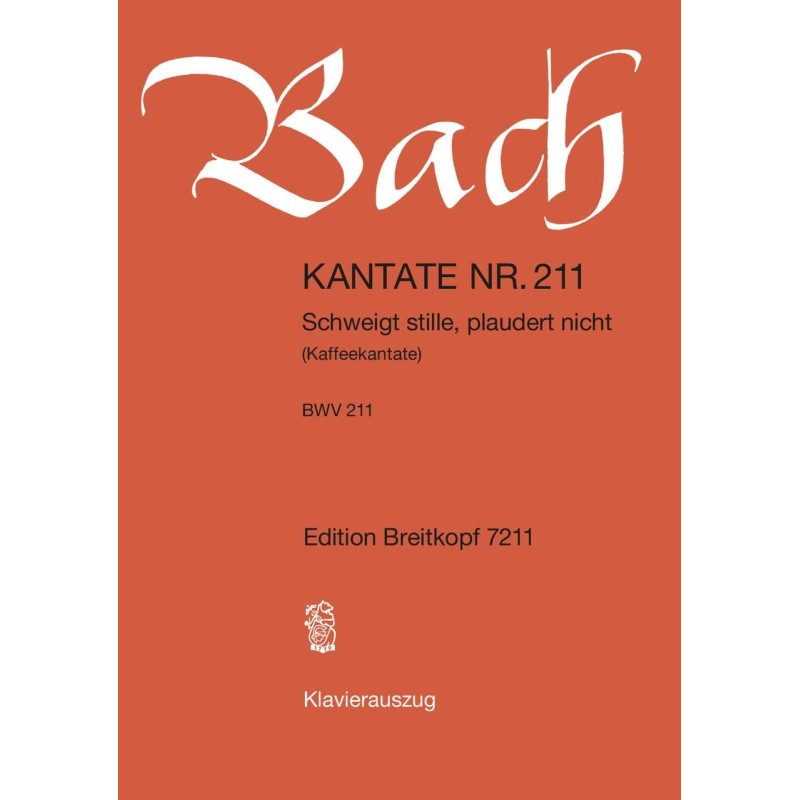 BACH J.S. EB7211, KANTATE NR 211   BWV 211