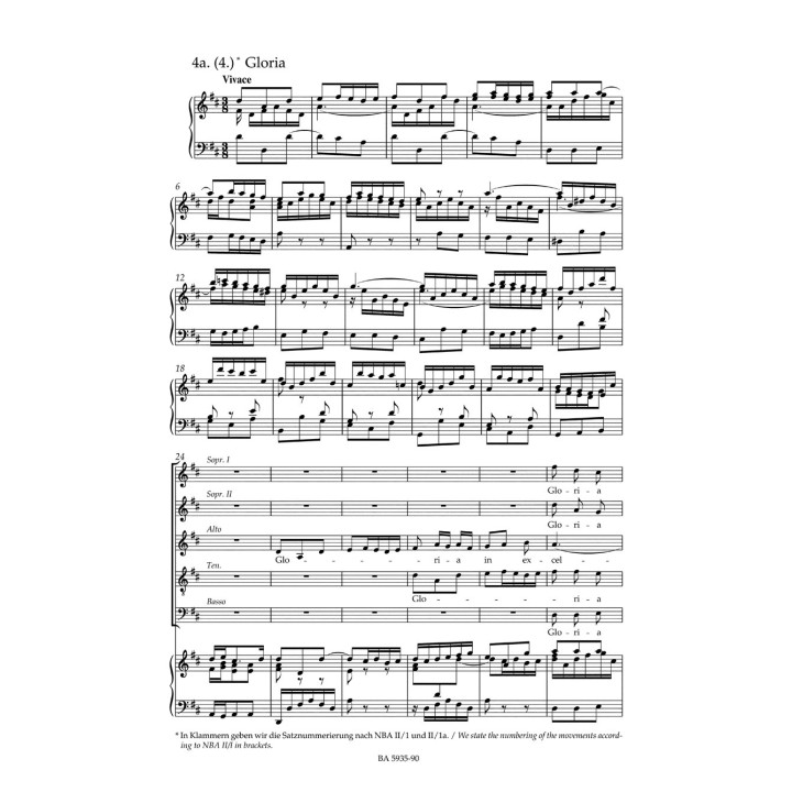 BACH J.S.  BA 5935-90, MSZA H-MOLL BWV 232 / WYCIĄ