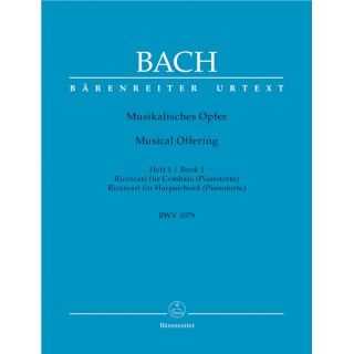 BACH J.S. BA 5154, MUSICAL OFFERING  BWV 1079