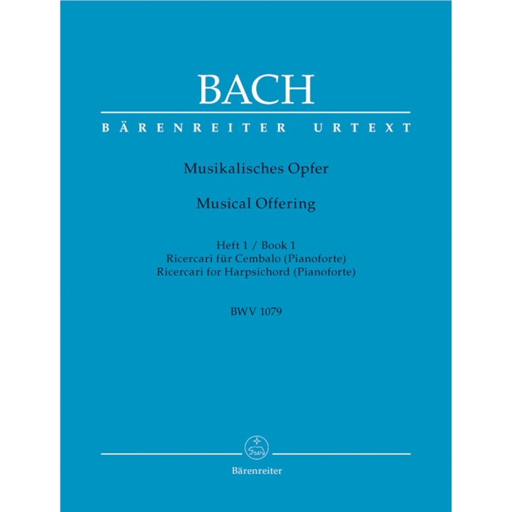 BACH J.S. BA 5154, MUSICAL OFFERING  BWV 1079