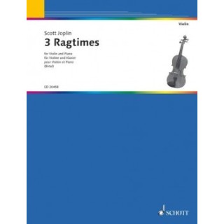 3 RAGTIMES FOR VIOLIN & PIANO