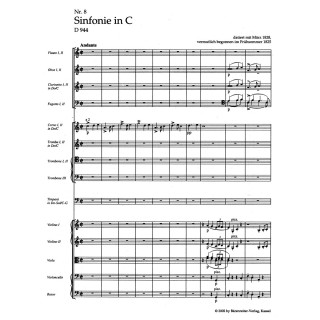 SYMPHONY NO.8 / SCORE