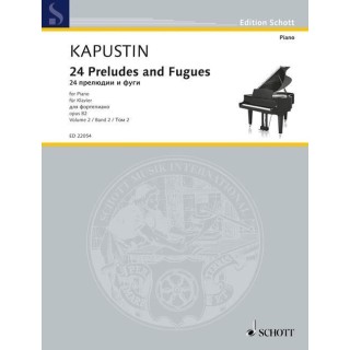 24 PRELUDES AND FUGUES FOR PIANO