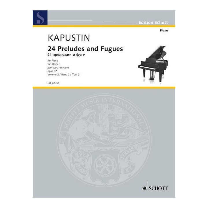 24 PRELUDES AND FUGUES FOR PIANO