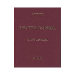 L'ELISIR  D'AMORE  /  VOCAL SCORE