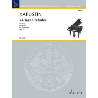 24 JAZZ PRELUDES FOR PIANO