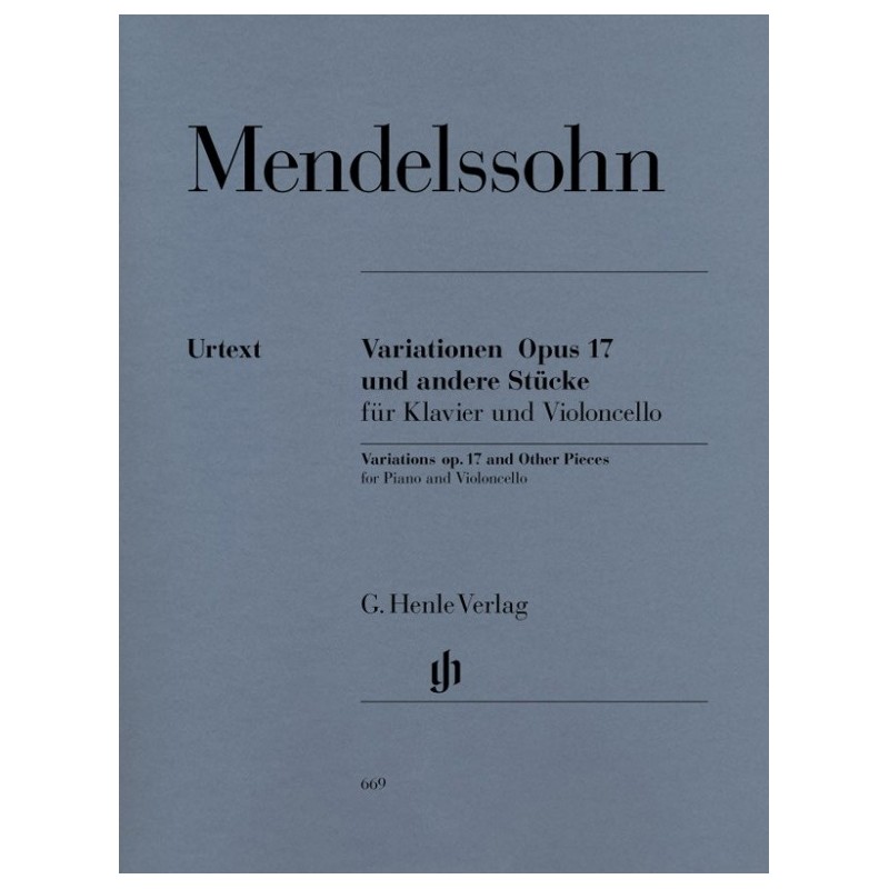 VARIATIONS OP.17 & OTHER PIECES FOR PIANO & VIOLON