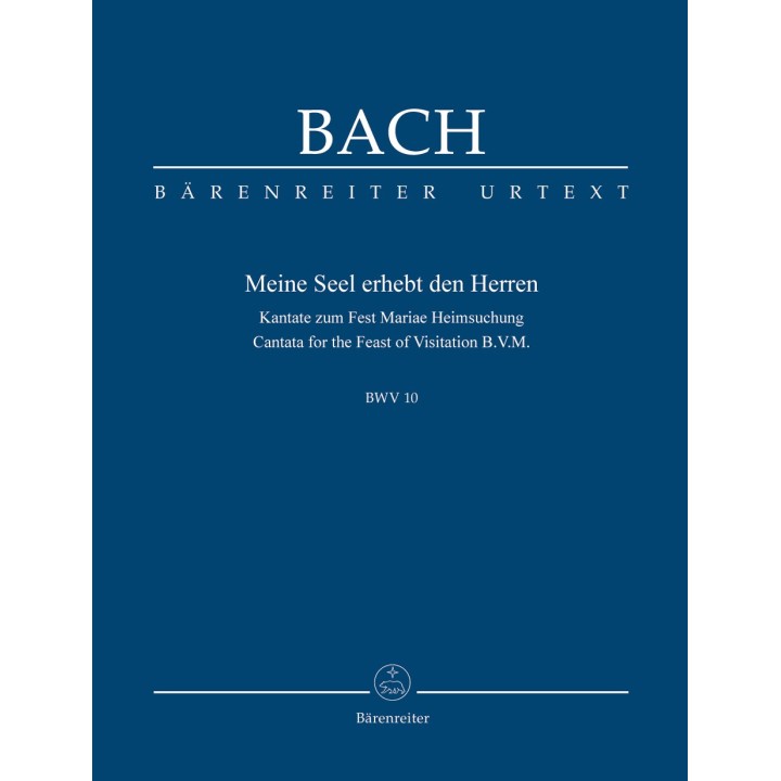 BACH J.S.  TP 1010, CANTATA FOR THE FEAST OF VISIT