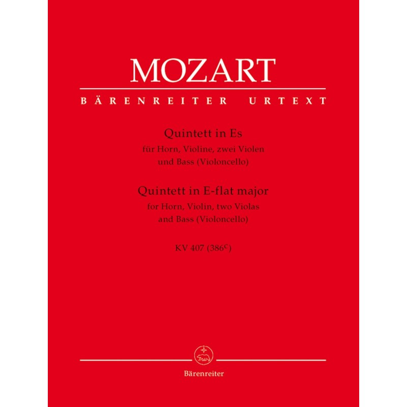 Quintet for horn, violin, two violas and bass (vio