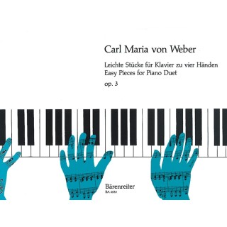 EASY PIECES FOR PIANO DUET OP.3