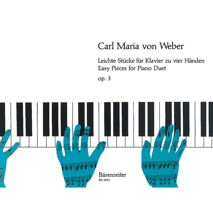 EASY PIECES FOR PIANO DUET OP.3