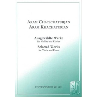 SELECTED WORKS FOR VIOLIN & PIANO